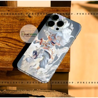 Miếng dán Skin Mặt lưng Sau full viền Luffy Dành Cho 16 pro max 15 pro max 14 pro max 13 pro max 12 pro max 11 pro max