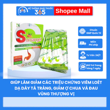 Gel dạ dày SUMANGEL giảm viêm loét dạ dày,tá tràng trào ngược acid dịch vị dạ dày, giảm đau vùng thượng vị