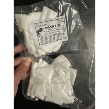✅ TÚI 10GRAM BÔNG GÒN Y TẾ CẮT MIẾNG SẴN Gòn vuông BẢO THẠCH,Bông Gòn vuông cắt miếng (Bông miếng y tế) BẢO THẠCH