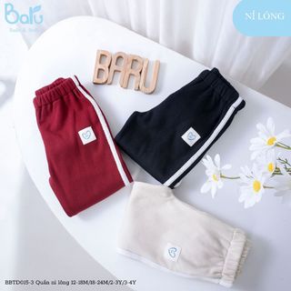 quần nỉ long mềm