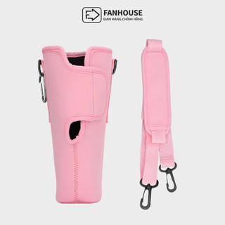 Túi đựng ly giữ nhiệt cho các mẫu ly có tay cầm Fan House, chất liệu vải dày dặn, có đai đeo chéo