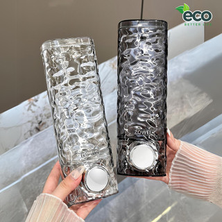 Hộp Đựng Sữa Tắm Dầu Gội Nước Rửa Tay Hút Chân Không ECO, Hộp Đựng Xà Phòng Có Nắp Trong Suốt