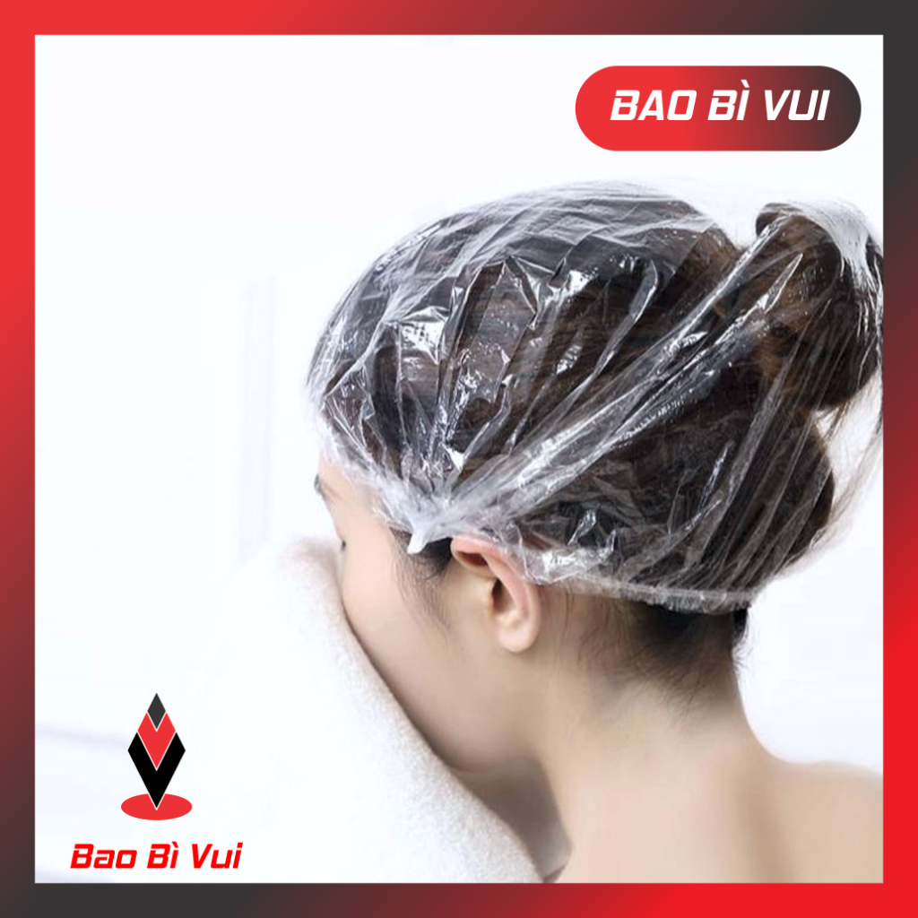 [ Combo 10 bịch]  Màng bọc thực phẩm  túi gấu có chun bọc đồ ăn co giãn - BAO BÌ VUI