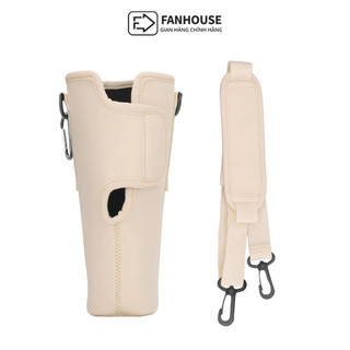 Túi đựng ly giữ nhiệt cho các mẫu ly có tay cầm Fan House, chất liệu vải dày dặn, có đai đeo chéo