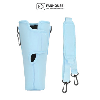 Túi đựng ly giữ nhiệt cho các mẫu ly có tay cầm Fan House, chất liệu vải dày dặn, có đai đeo chéo