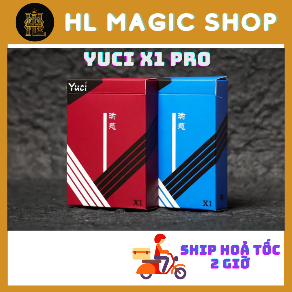 Bộ bài tây Yuci X1 Pro by YUCI Playing Card - Chính Hãng | Shopee Việt Nam