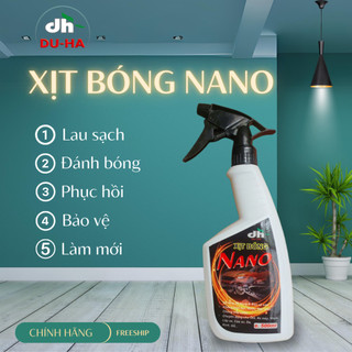 Dung Dịch Xịt Bóng Nano DUHA - Sản Phẩm Làm Sạch Như Mới Cho Xe Ô Tô, Giúp Bảo Vệ Bề Mặt Hiệu Quả.