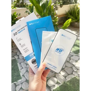 Kính cường lực Kuzoom 3D HarD bảo vệ màng loa cho iPhone 16 Pro / 16Pro Max