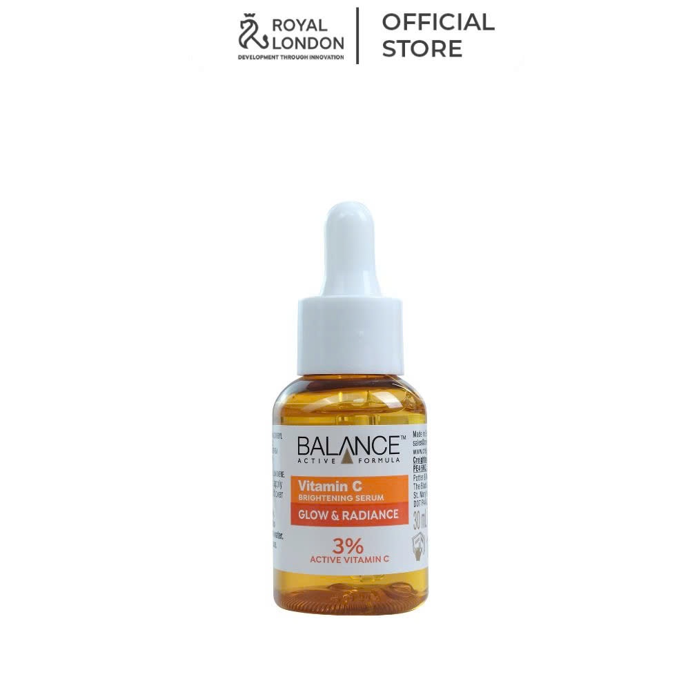 [ Livestream x Balance ] Serum Sáng Da, Mờ Thâm Balance Active Formula Vitamin C 3% Brightening 30ml