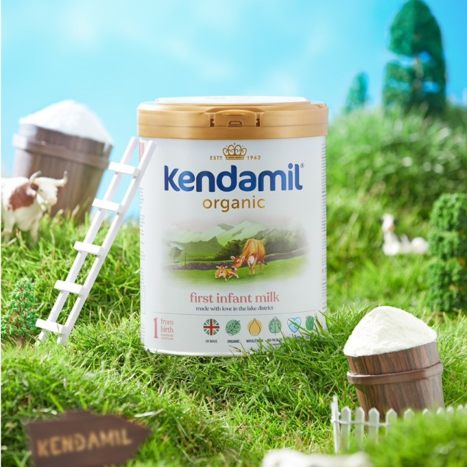 Ảnh Sữa Công Thức Hữu Cơ Kendamil Organic Chứa HMOs Số 1 (800g) - Sữa Bột Nguyên Kem dinh dưỡng tối ưu 4