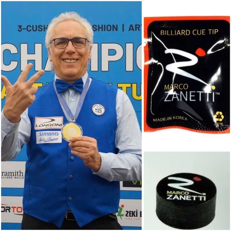 Đầu Cơ Bida 3 Băng ZANETTI Chính Hãng