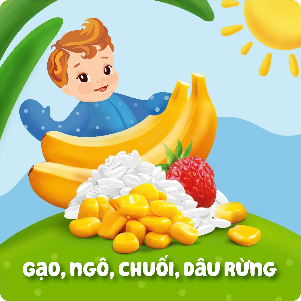 Ảnh Sữa ngày ăn dặm tăng cân giúp bé phát triển trí não và chiều cao ngũ cốc vị dâu chuối Agusha 200ml 2