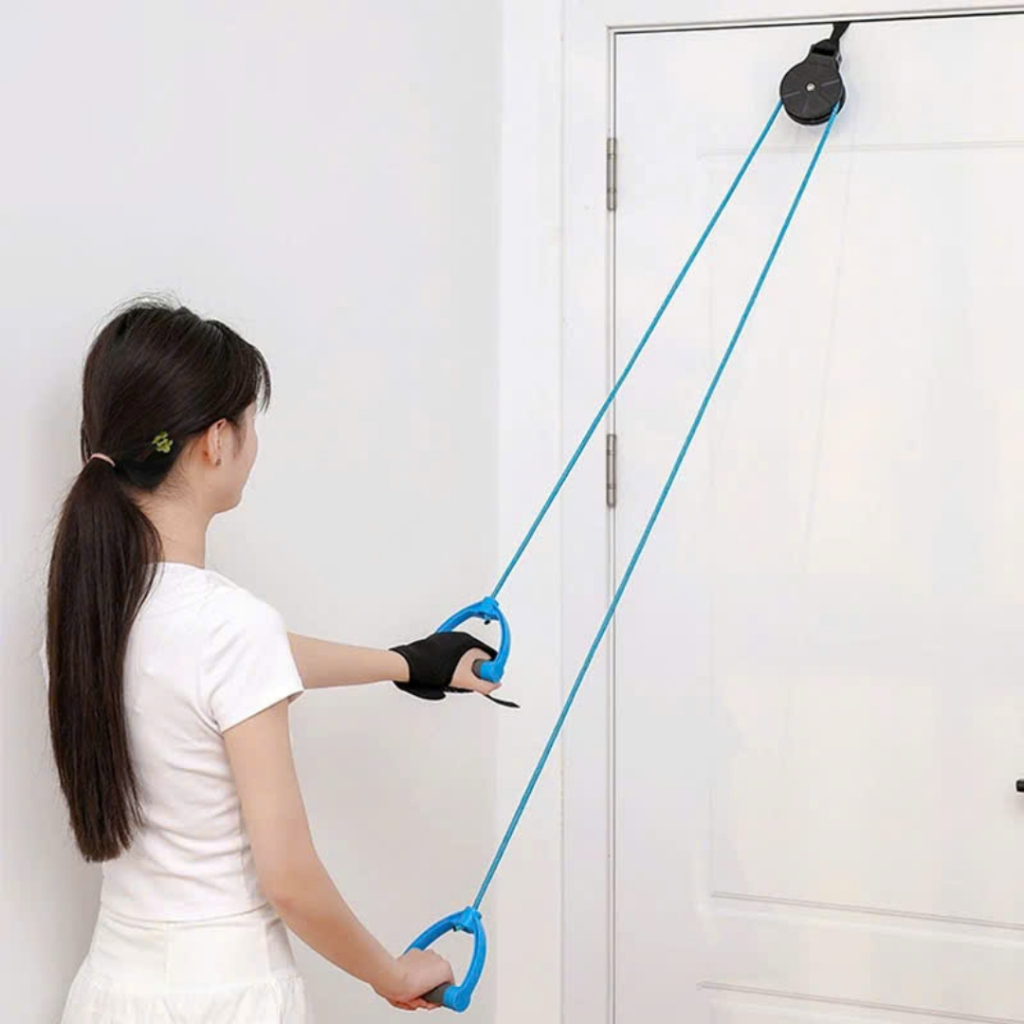 Vòng ròng rọc , dây kéo phục hồi chức năng cánh tay sau tai biến , tập thể dục cho  mọi người