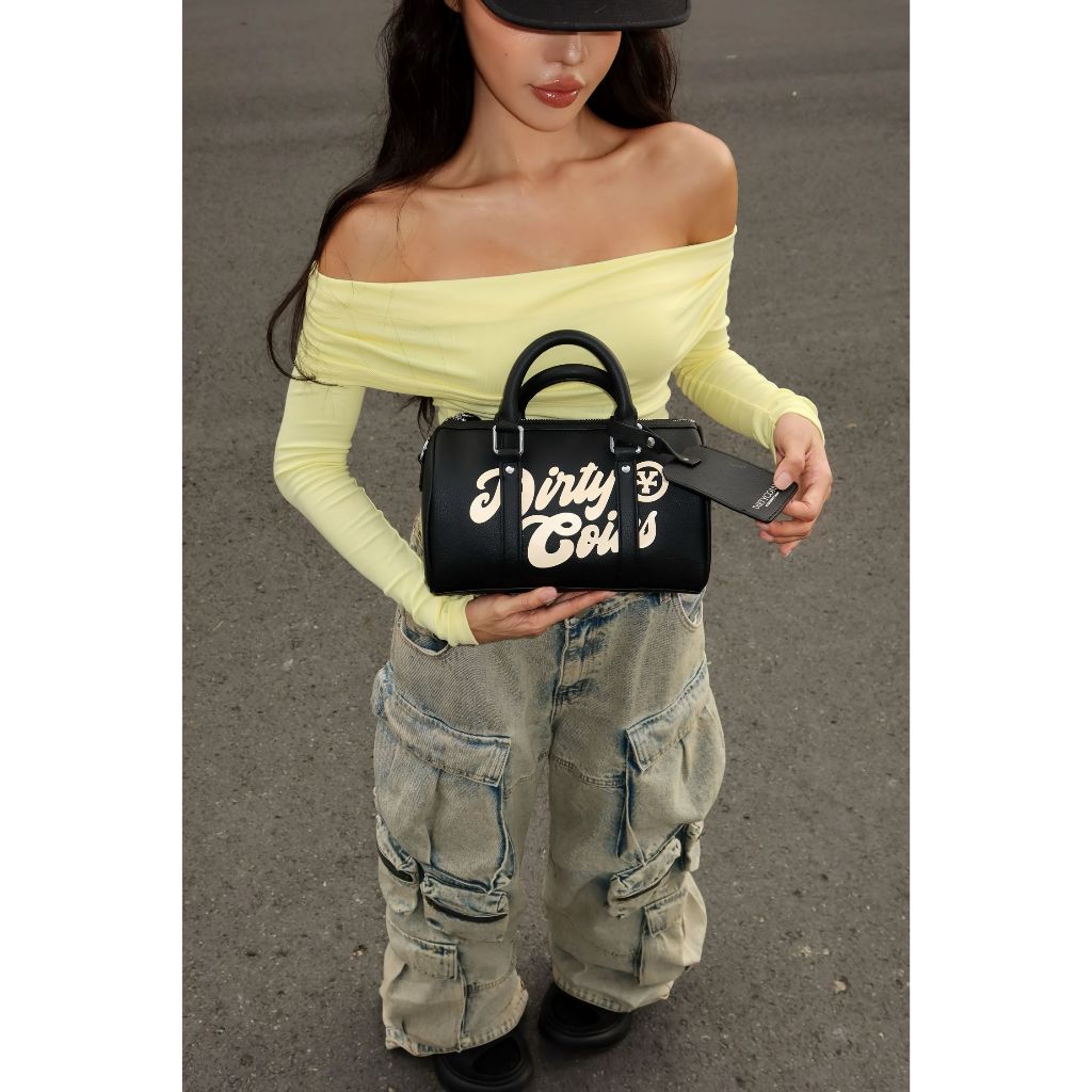 Túi xách DirtyCoins Logo Mini Bowler Bag | BigBuy360 - bigbuy360.vn
