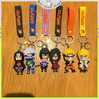 Móc Khóa Anime Naruto – Kakashi, Itachi, Madara, Minato | Phụ Kiện Cute, Quà Tặng Fan Naruto