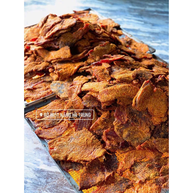 Bò Một Nắng Ăn Liền Dạng Miếng Hà Trung