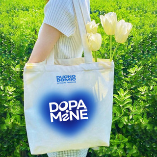 Túi tote, Túi vải bố canvas cotton Dopamine Dương Domic đeo vai thời trang hàn quốc đựng vừa A4 - tot2010