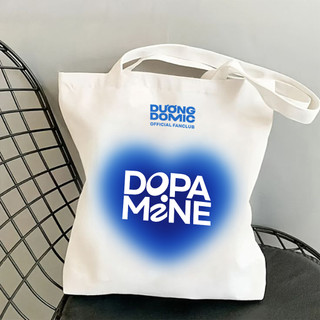 Túi tote, Túi vải bố canvas cotton Dopamine Dương Domic đeo vai thời trang hàn quốc đựng vừa A4 - tot2010