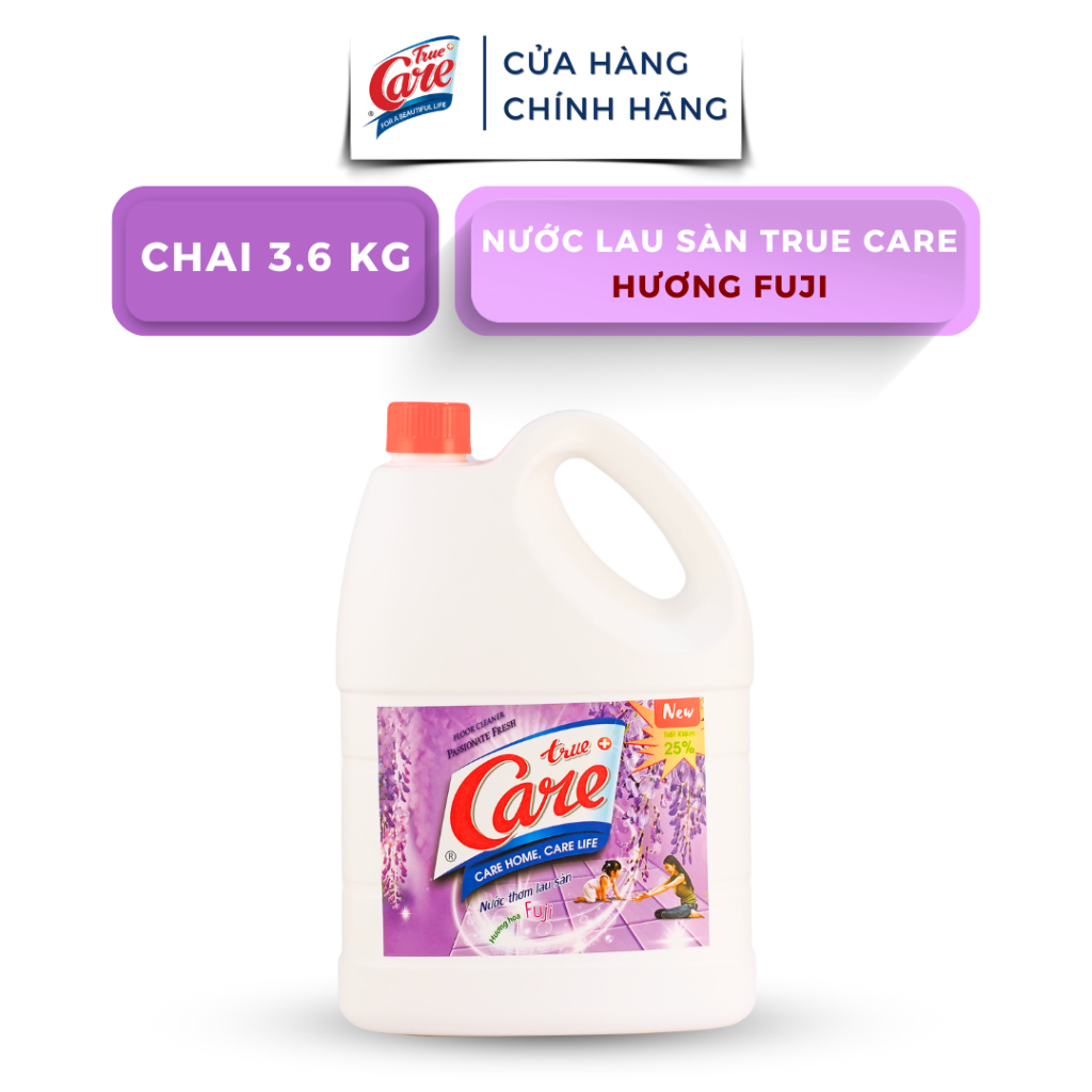 Nước Lau Sàn True Care 3.6Kg