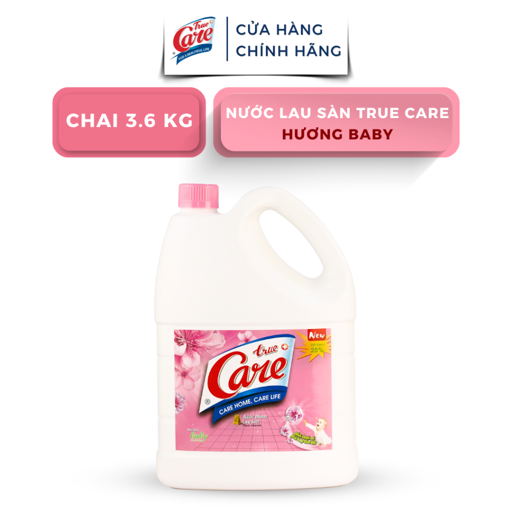 Nước Lau Sàn True Care 3.6Kg