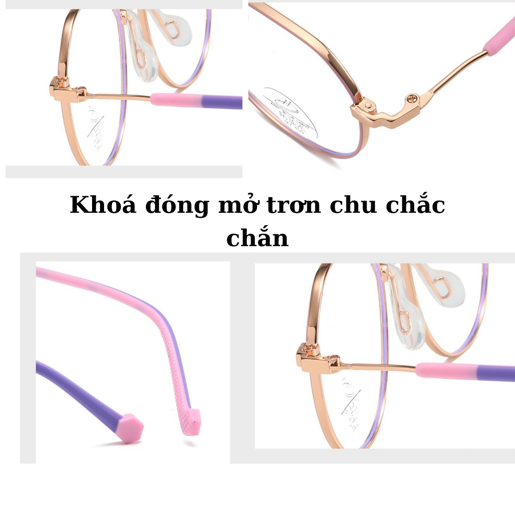 Kính Chống Ánh Sáng Xanh Cho Bé Từ 2 đến 12 Tuổi