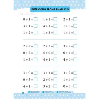 Sách - Siêu Tính Nhẩm Cho Trẻ Mẫu Giáo - Tập 1 - Phép Cộng Trừ Trong Phạm Vi 10