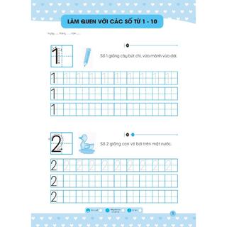 Sách - Siêu Tính Nhẩm Cho Trẻ Mẫu Giáo - Tập 1 - Phép Cộng Trừ Trong Phạm Vi 10