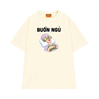 Áo Thun Buồn Ngủ Hài Hước NGỐ TEE Chất Vải Cotton Thoáng Mát Form Unisex Rộng Rãi