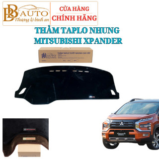Thảm taplo Mitsubishi Xpander- Chất tuyết nhung mịn cao cấp 2018 - 2021, 2022 -2026 chống nóng bảo vệ taplo