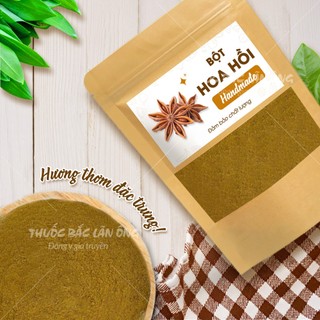 Bột hoa hồi 100g, bột đại hồi nguyên chất, thơm, mịn, gia vị nấu ăn, ướp thịt thơm ngon