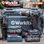 Máy khoan pin WORKFIX WF-ID13100AK Anti-kickback, Lực siết 100Nm, Động cơ Không chổi than