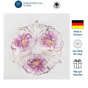 Bát thủy tinh màu tím thả hoa, đựng hoa quả Walther-Glas: Miranda Violet Yellow - 1400024