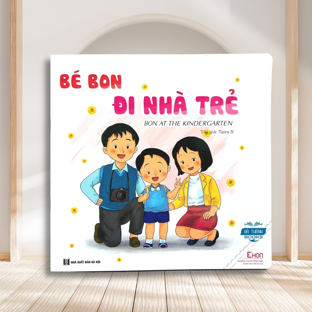 Sách Ehon Kỹ Năng Sống Cho Bé (Combo Bộ 7 Cuốn Ehon Bé Bon - Song ngữ Việt Anh)