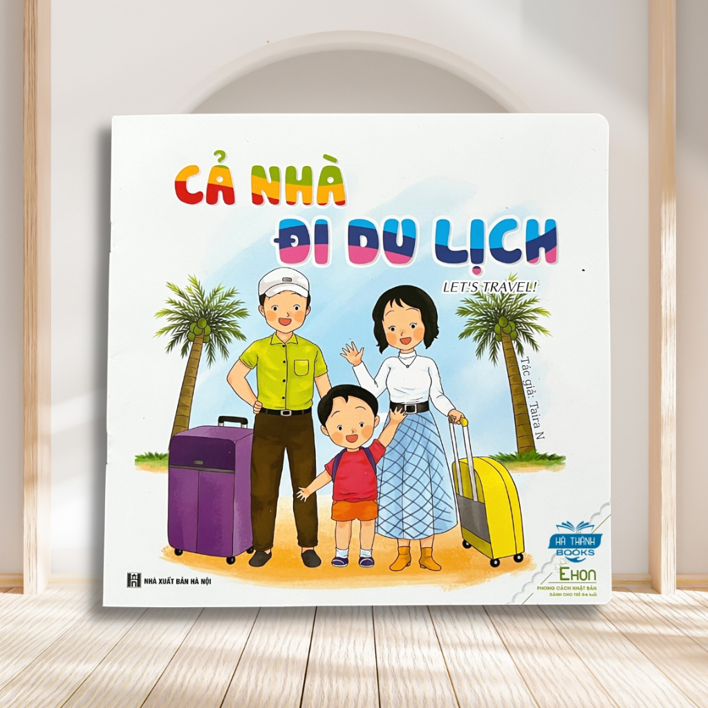 Sách Ehon Kỹ Năng Sống Cho Bé (Combo Bộ 7 Cuốn Ehon Bé Bon - Song ngữ Việt Anh)
