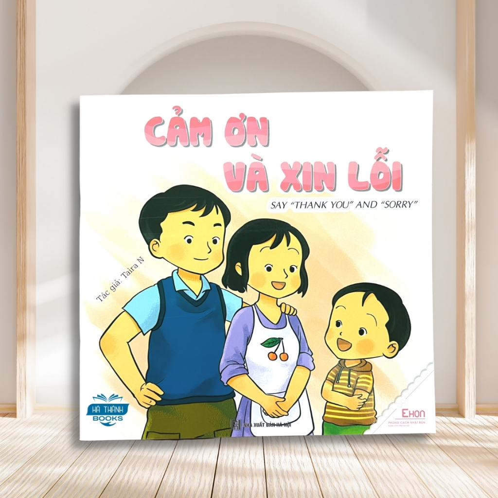 Sách Ehon Kỹ Năng Sống Cho Bé (Combo Bộ 7 Cuốn Ehon Bé Bon - Song ngữ Việt Anh)