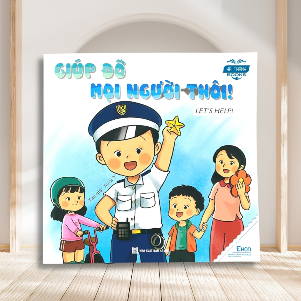 Sách Ehon Kỹ Năng Sống Cho Bé (Combo Bộ 7 Cuốn Ehon Bé Bon - Song ngữ Việt Anh)