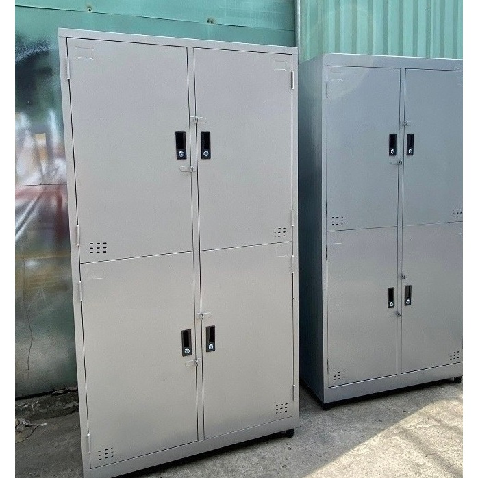 Tủ locker 30 ngăn đựng đồ cá nhân tiện lợi cho văn phòng công ty.