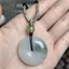 Mặt dây chuyền đồng điếu bình an ngọc Thiên Sơn Thúy tự nhiên,hộ gia chủ được bình an vô sự