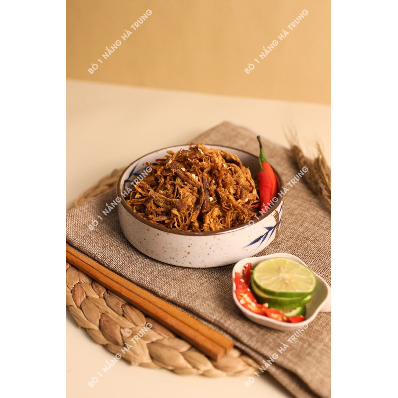 Khô Bò Một Nắng Xé Sợi Hà Trung Phú Yên