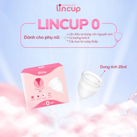 Cốc nguyệt san lincup kèm NHIỀU QUÀ TẶNG hấp dẫn