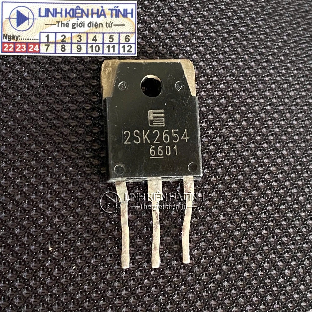 MOSFET 2SK2654 K2654 TO-3P NPN 8A 900V CHÍNH HÃNG THÁO MÁY - AC4