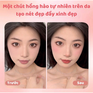 Phấn Má Hồng Fomix Mềm Mại Trong Suốt Thiết Kế Đầu Nấm Và Gương Tiện Dụng