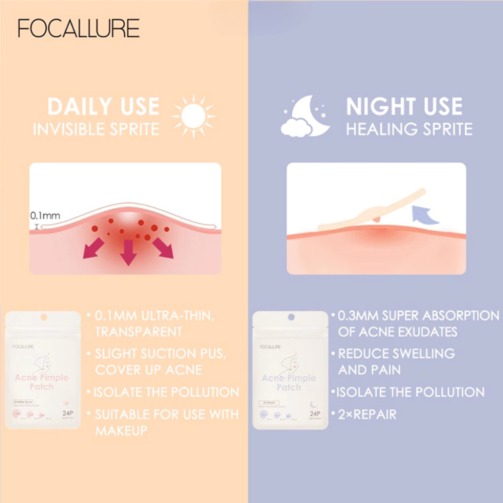 Ảnh Miếng dán mụn Focallure Acne Pimple Patch FA186 2g bám dính chắn chắc chống thấm nước 3