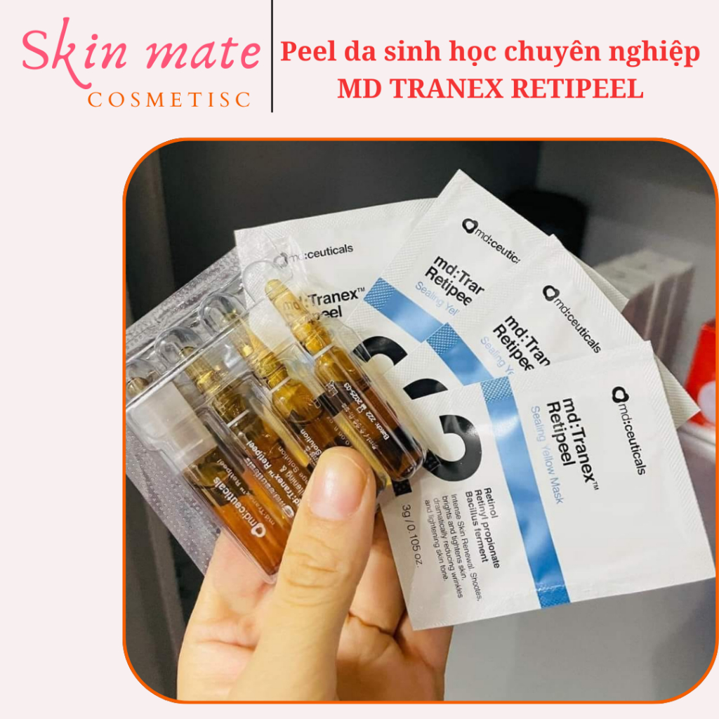 Peel da sinh học chuyên nghiệp MD TRANEX RETIPEEL 1 set | Shopee Việt Nam