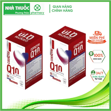 Coenzym Q10 Green - H 30v giúp hỗ trợ tăng cường sức khỏe tim mạch, giảm nguy cơ xơ vữa động mạch, cải thiện suy tim