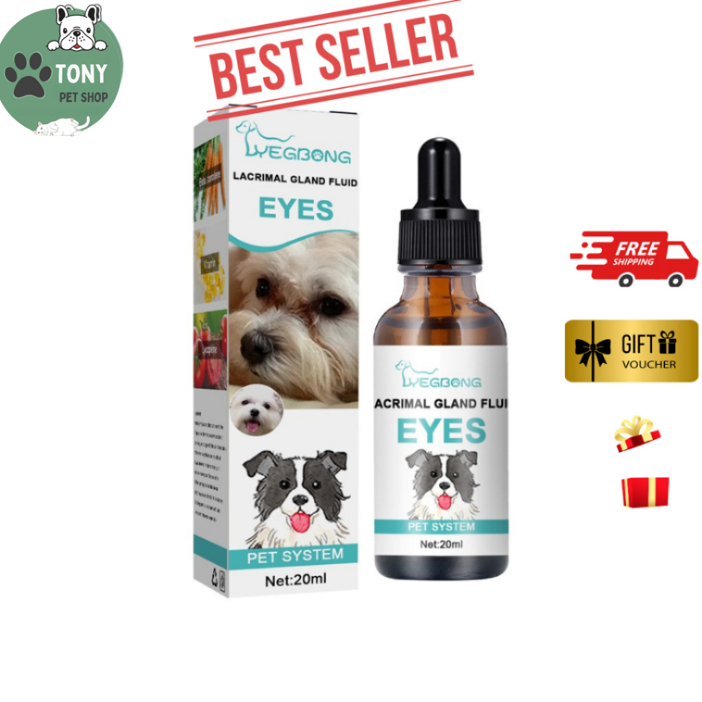 Siro uống ngăn tiết lệ, chống chảy nước mắt ở Chó Mèo WEGBONG - nguyên chai 20ml