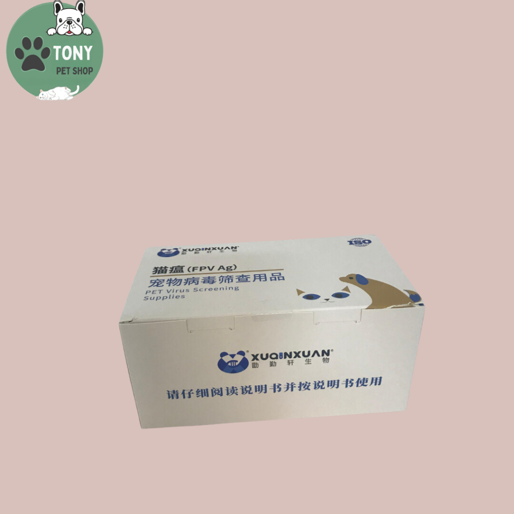 Que test nhanh giảm bạch cầu ở mèo ( test nhanh FPV), combo 3 que test