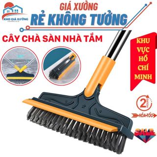 [Giá Xưởng] Cây Chà Sàn Nhà Tắm 2 Trong 1, Chổi Cọ Sàn Gạt Nước Phòng ...