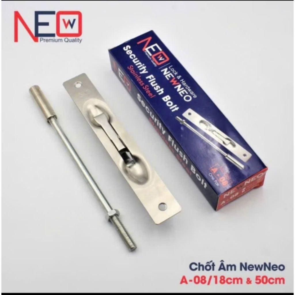 [Hỏa Tốc Tp.HCM] 1 CÁI CHỐT ÂM BẬT INOX 304 NEO (NEWNEO) CỬA SẮT, CỬA ...