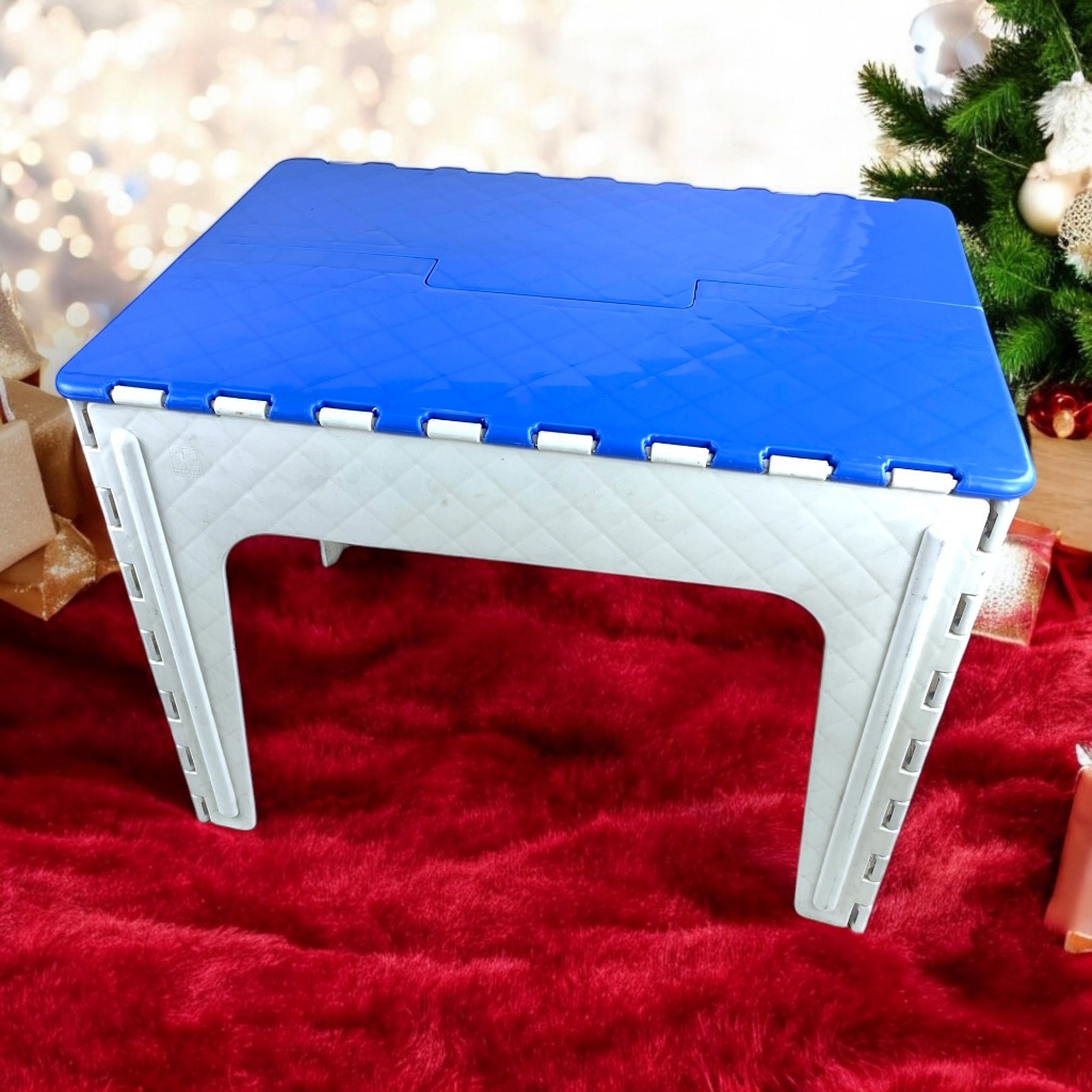 Bàn Chữ Nhật Gấp Gọn Cao Cấp Vinh Nam Plastic (65 x 45 x 50 cm) Nhựa PP Cứng Cáp Bàn Nhựa Xếp Gọn